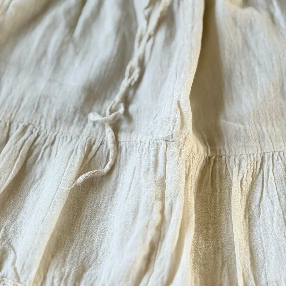 3/$18 Linen Skirt Onesize Resort Beach - Picture 2 of 4